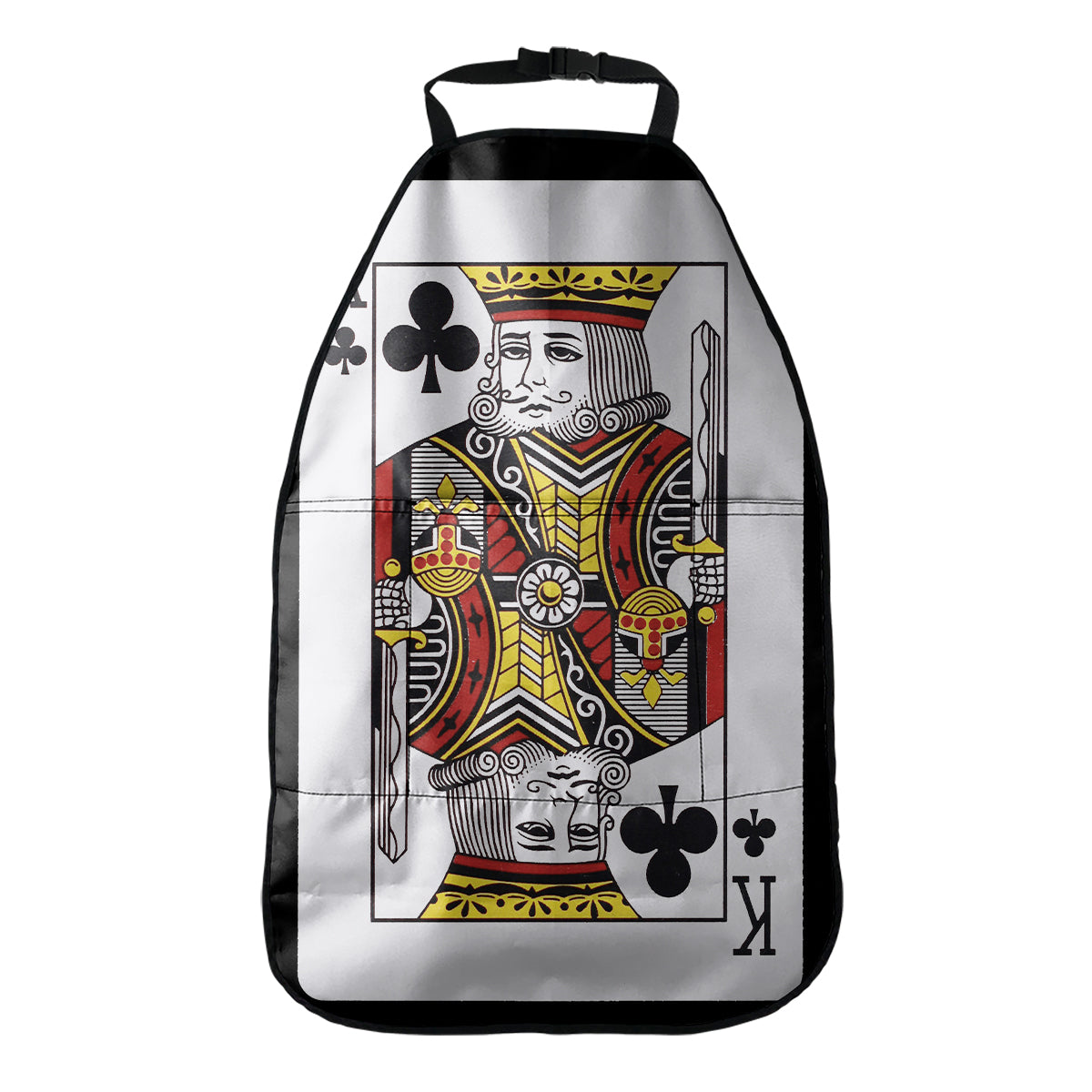 King Of Clubs Playing Card Print Car Seat Organizers