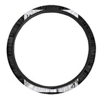 King Of Clubs Playing Card Print Car Steering Wheel Cover