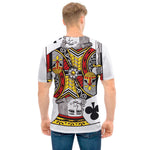 King Of Clubs Playing Card Print Men's T-Shirt
