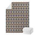 King Of Diamonds Pattern Print Blanket