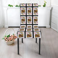King Of Diamonds Pattern Print Dining Chair Slipcover