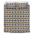King Of Diamonds Pattern Print Duvet Cover Bedding Set