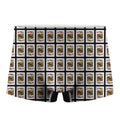 King Of Diamonds Pattern Print Men's Boxer Briefs