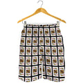 King Of Diamonds Pattern Print Men's Shorts