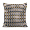 King Of Diamonds Pattern Print Pillow Cover
