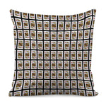 King Of Diamonds Playing Card Pattern Print Pillow Cover
