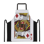King Of Diamonds Playing Card Print Apron