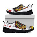 King Of Diamonds Playing Card Print Black Running Shoes