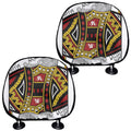 King Of Diamonds Playing Card Print Car Headrest Covers
