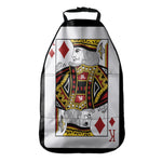 King Of Diamonds Playing Card Print Car Seat Organizers