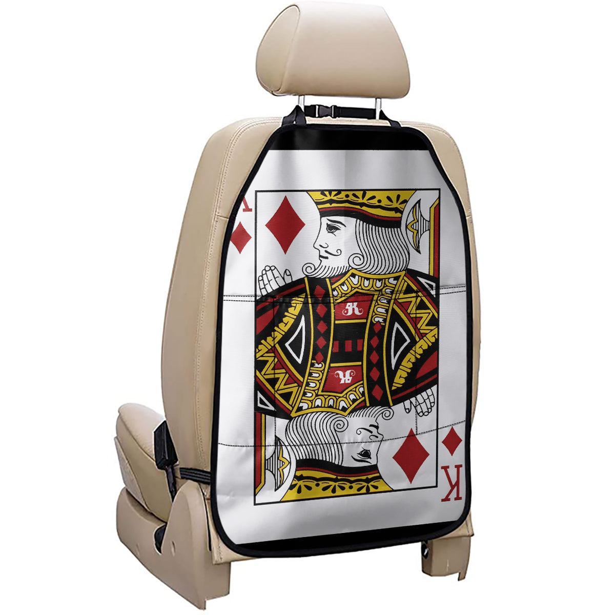 King Of Diamonds Playing Card Print Car Seat Organizers