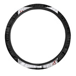 King Of Diamonds Playing Card Print Car Steering Wheel Cover