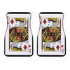 King Of Diamonds Playing Card Print Front Car Floor Mats