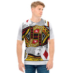 King Of Diamonds Playing Card Print Men's T-Shirt