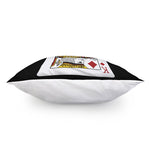 King Of Diamonds Playing Card Print Pillow Cover