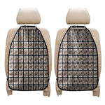 King Of Hearts Playing Card Pattern Print Car Seat Organizers