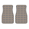 King Of Hearts Pattern Print Front Car Floor Mats