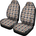 King Of Hearts Pattern Print Universal Fit Car Seat Covers