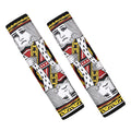 King Of Hearts Playing Card Print Car Seat Belt Covers