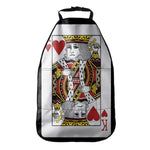 King Of Hearts Playing Card Print Car Seat Organizers