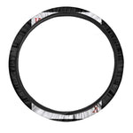 King Of Hearts Playing Card Print Car Steering Wheel Cover