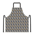 King Of Spades Pattern Print Apron