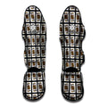 King Of Spades Pattern Print Muay Thai Shin Guards