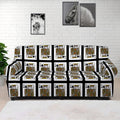 King Of Spades Pattern Print Sofa Cover