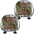 King Of Spades Playing Card Print Car Headrest Covers