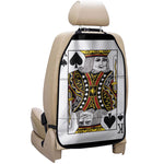 King Of Spades Playing Card Print Car Seat Organizers