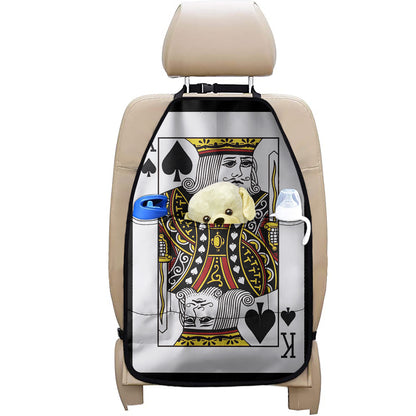 King Of Spades Playing Card Print Car Seat Organizers
