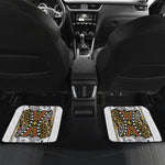 King Of Spades Playing Card Print Front and Back Car Floor Mats