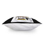 King Of Spades Playing Card Print Pillow Cover