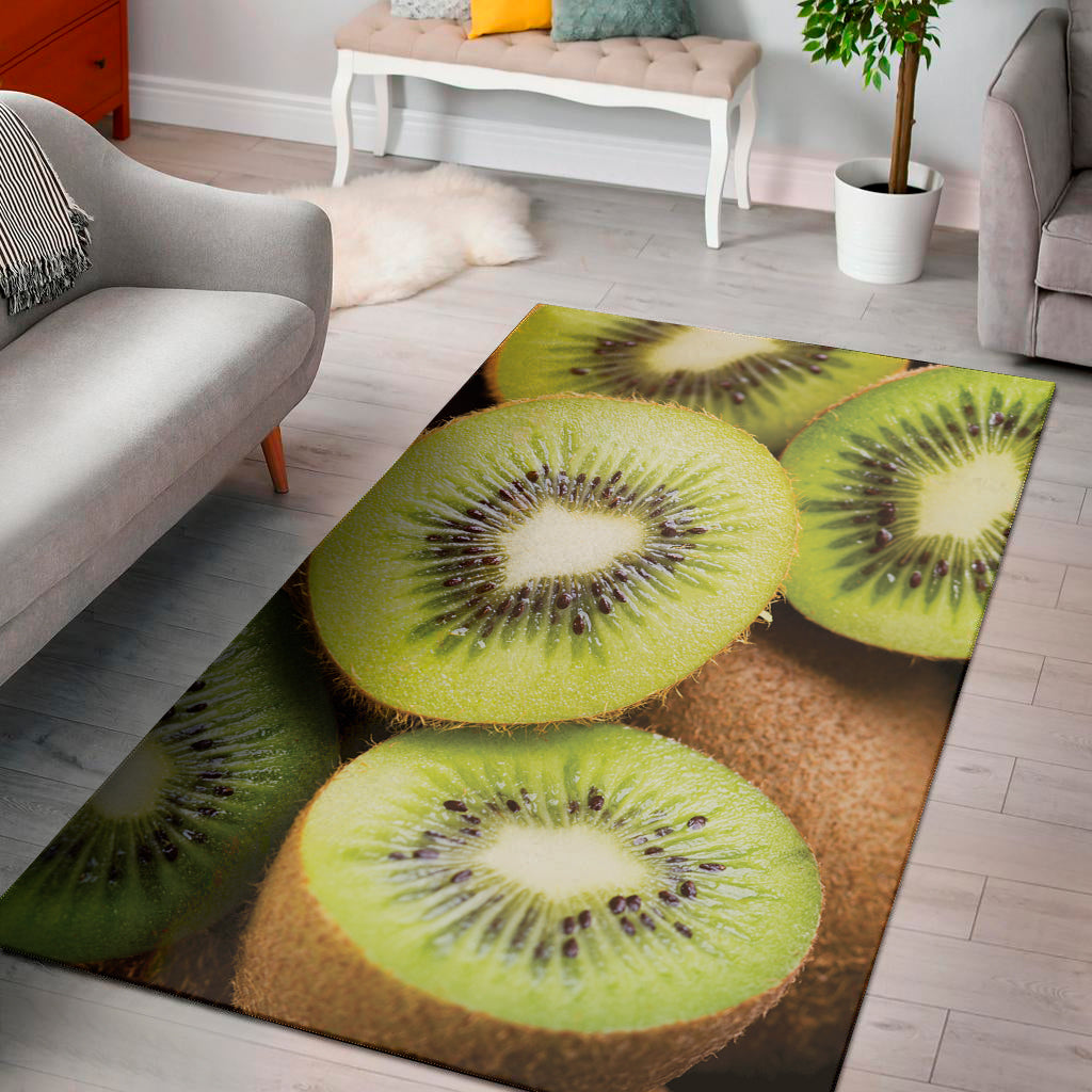 Kiwi 3D Print Area Rug