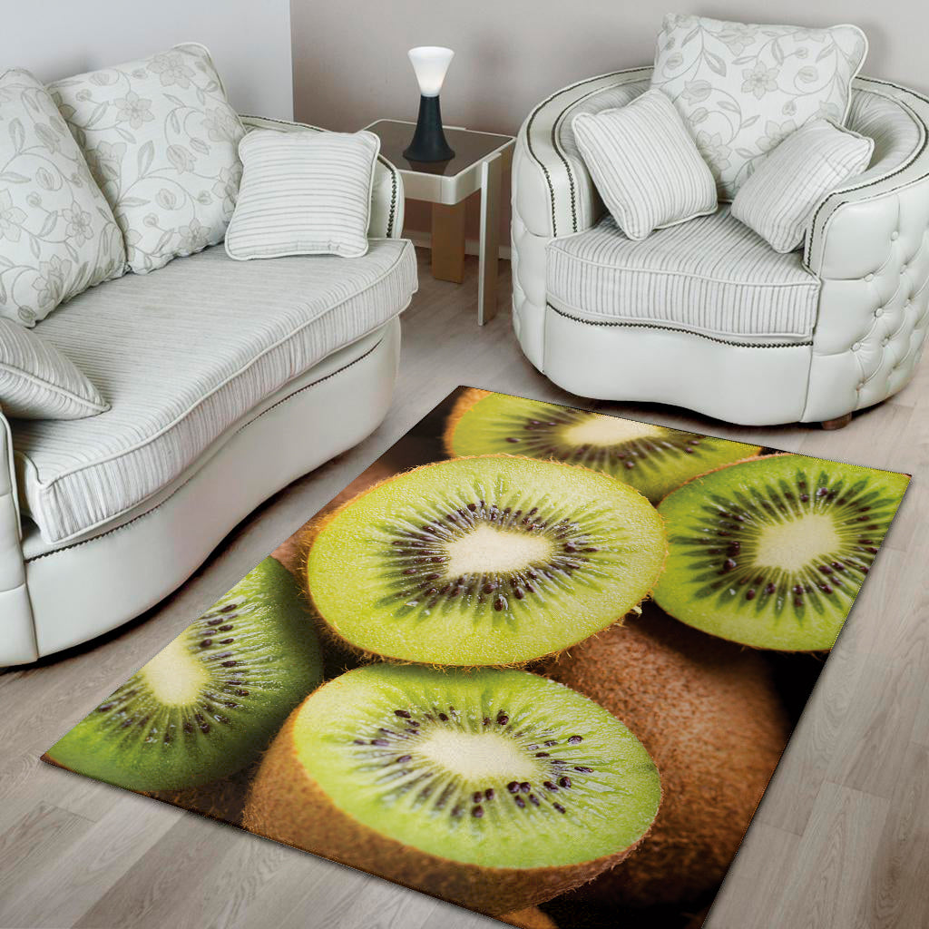 Kiwi 3D Print Area Rug