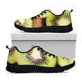 Kiwi 3D Print Black Running Shoes