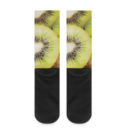 Kiwi 3D Print Crew Socks