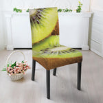 Kiwi 3D Print Dining Chair Slipcover