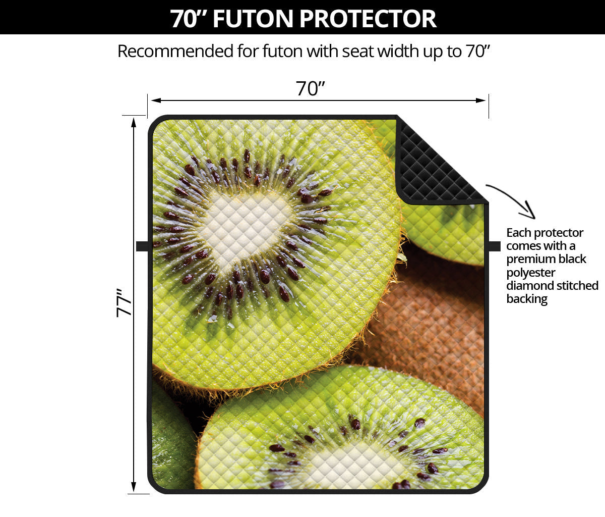 Kiwi 3D Print Futon Protector