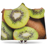 Kiwi 3D Print Hooded Blanket