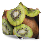 Kiwi 3D Print Hooded Blanket