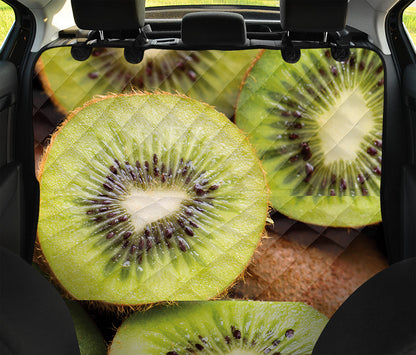 Kiwi 3D Print Pet Car Back Seat Cover
