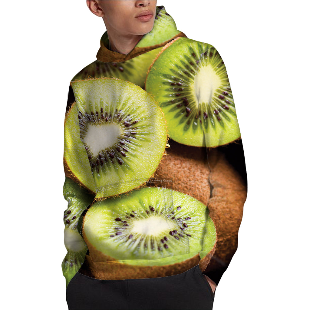 Kiwi 3D Print Pullover Hoodie