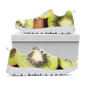 Kiwi 3D Print White Running Shoes