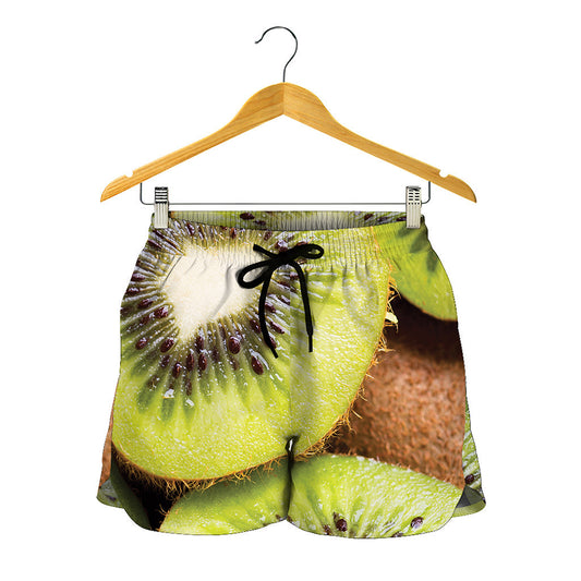 Kiwi 3D Print Women's Shorts