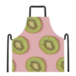 Kiwi Slices Pattern Print Apron
