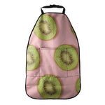 Kiwi Slices Pattern Print Car Seat Organizers