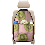 Kiwi Slices Pattern Print Car Seat Organizers