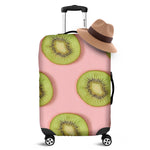 Kiwi Slices Pattern Print Luggage Cover