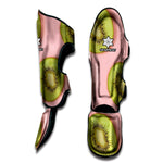 Kiwi Slices Pattern Print Muay Thai Shin Guard